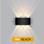 IP65 LED Wall Lamp Outdoor Waterproof Garden Lighting Aluminum AC86-265 Indoor Bedroom Living Room Stairs Wall Light