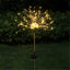 Solar LED Firework Fairy Lights Outdoor Waterproof Garden Decoration Lawn Pathway Solar Lamp 1~6Pcs