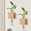 Refrigerator Stickers Test Tube Vase Home Decor Hydroponic Vase Living Room Wall Decoration Magnetic Vase