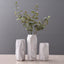 Nordic Style Simple Marble Ceramic Vase Home Decorations Indoor Insert Flower Arrangement Dining Table Geometric Accessories