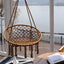 Outdoor Relaxing Garden Hanging Swinging Suspend Rocking Platform Patio Beach Chairs for Living Room Balcony Furniture Outdoor