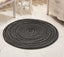 Knit round Carpets for Living Room Computer Chair Area Rug Children Play Tent Floor Mat Cloakroom Rugs and Carpets