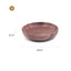 Food Container Acacia Wooden Bowl Wooden Tableware Household and Fruit Plate Salad Bowl Whole Wooden Soup Bowl Wooden Plate