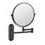 Bathroom Mirrors Antique/Black 360 Degree Rotate round Mirrors Makeup Mirror 3X Magnifying Mirror Folding Shave 8 Inches Mirrors