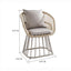 Modern Balcony Garden Outdoor Beach Chair Outdoor Furniture Nordic Rattan Outdoor Chairs Camping Chair Home Leisure Table Chair