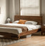 Walnut Wood Master Bed