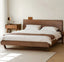 Walnut Wood Master Bed