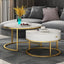 Nordic Living Room Coffee Tables for Bedroom Furniture Restaurant Side Table Simple Modern Small Apartment Hotel round Tea Table