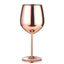 304 Stainless Steel Copper Plated Single-Layer Goblet Cocktail Glass 500 Ml Wine Glass Champagne Glass