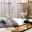 Creative Hammer Golden Edge Crystal Wine Glass, Champagne Glass, European Goblet, Red Wine Glass, Bar Glassware, Cocktail