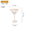 Creative Hammer Golden Edge Crystal Wine Glass, Champagne Glass, European Goblet, Red Wine Glass, Bar Glassware, Cocktail