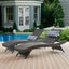 Curvy Sun Lounger Set (2 Loungers)