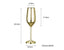 200Ml Stainless Steel Champagne Glass Goblet Fall-Resistant European Bubble Glass Wedding Red Wine Glass Sweet Home Glass