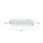 Real Luxurious Marble Vanity Tray for Perfume Candles Jewelry Luxury Calacatta Marble Tray for Home Decor