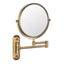 Bathroom Mirrors Antique/Black 360 Degree Rotate round Mirrors Makeup Mirror 3X Magnifying Mirror Folding Shave 8 Inches Mirrors